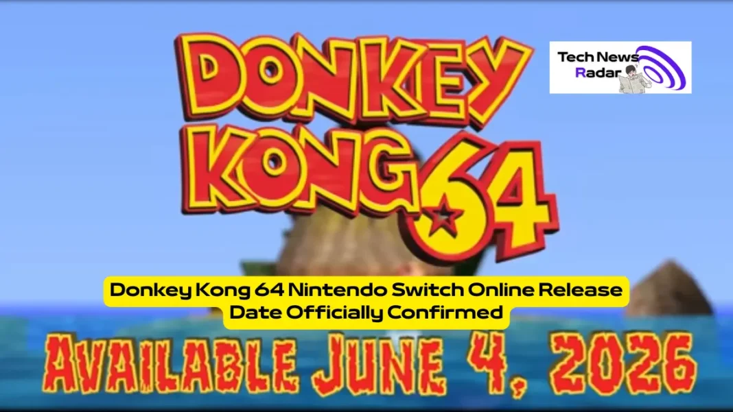 Donkey Kong 64 Nintendo Switch Online Release Date Officially Confirmed Donkey Kong 64 Nintendo Switch Online Release Date Officially Confirmed