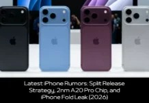 Latest iPhone Rumors: Split Release Strategy, 2nm A20 Pro Chip, and iPhone Fold Leak (2026) Latest iPhone Rumors: Split Release Strategy, 2nm A20 Pro Chip, and iPhone Fold Leak (2026)