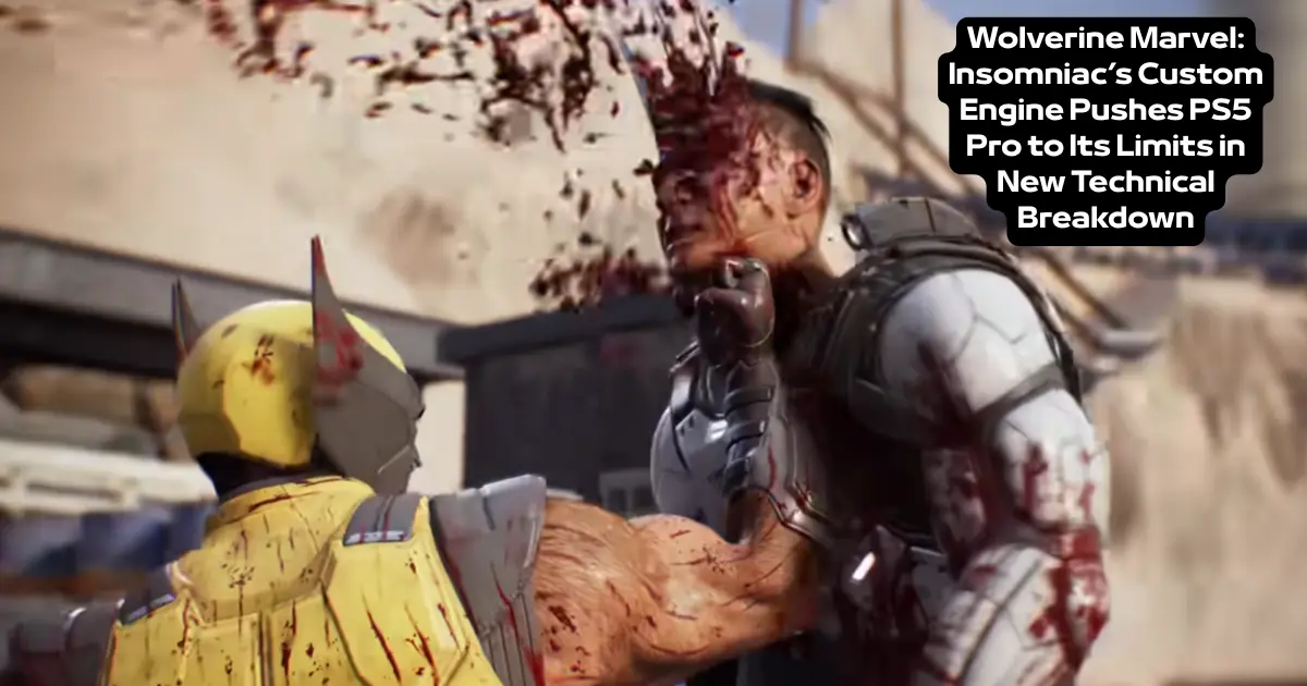 Wolverine Marvel: Insomniac’s Custom Engine Pushes PS5 Pro to Its Limits in New Technical Breakdown Wolverine Marvel: Insomniac’s Custom Engine Pushes PS5 Pro to Its Limits in New Technical Breakdown