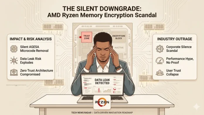 AMD Ryzen Memory Encryption Silently Stripped, Leaving PC Users Exposed to Severe Exploits! AMD Ryzen Memory Encryption Silently Stripped, Leaving PC Users Exposed to Severe Exploits!