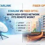Starlink vs Fiber Optic: Which High-Speed Network Fits Remote Work?