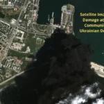 Satellite Images Appear to Show Damage at Key Russian Space Communications Sites After Ukrainian Deep-Strike Campaign