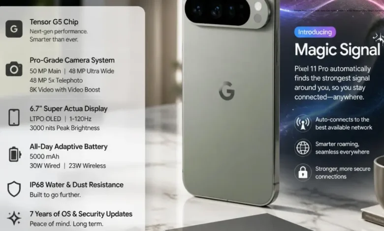 Google Pixel 11 Pro Leak: Next-Gen Specs, Price, and the Revolutionary Magic Signal Feature 1 Google Pixel 11 Pro Leak: Next-Gen Specs, Price, and the Revolutionary Magic Signal Feature