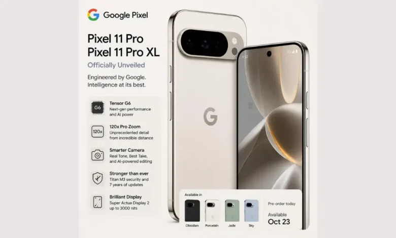 Google Pixel 11 Pro and Pixel 11 Pro XL Officially Unveiled: Tensor G6, 120x Pro Zoom, and a Smarter Camera Experience 1 Google Pixel 11 Pro and Pixel 11 Pro XL Officially Unveiled: Tensor G6, 120x Pro Zoom, and a Smarter Camera Experience